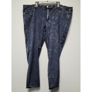 Almost Famous Stone Wash Jeggings Women's 22 NWOT Soft Stretch